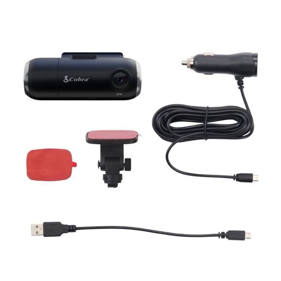 Cobra-SC 201 Dual-View Smart Dash Cam with Built-In Cabin View Brand New - Picture 12 of 15